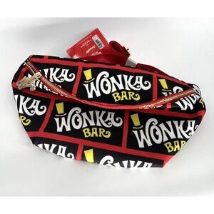 Cakeworthy Willy Wonka & The Chocolate Factory Wonka Bar Fanny Pack Belt Bag NWT